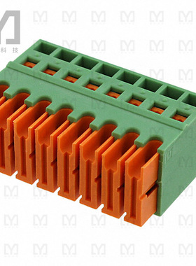 1897458【TERM BLOCK PLUG 8POS STR 3.81MM】