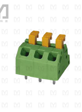 1864448【TERM BLOCK 3POS 45DEG 5MM PCB】