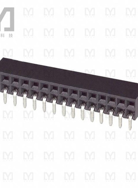 2-535512-3【CONN RCPT 32POS 0.1 GOLD PCB R/A】