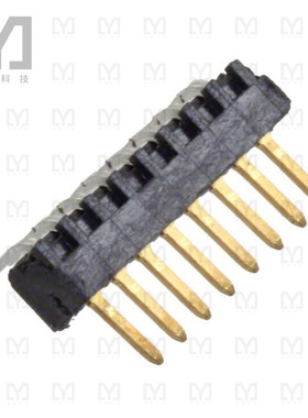 5-104186-5【CONN HEADER R/A 8POS 1.27MM】