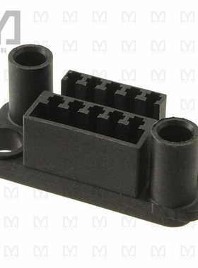 343348-1【CONN RCPT HSG DRAWER 10POS BLK】