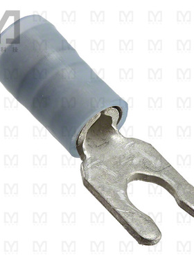 0191150025【CONN SPADE TERM 14-16AWG #6 BLU】