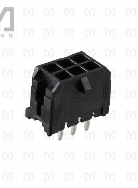 0430450614【CONN HEADER VERT 6POS 3MM】