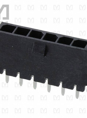 0436500629【CONN HEADER VERT 6POS 3MM】