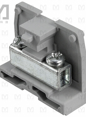 1546147-1【TERM BLK NEMA 2POS 10.85MM GRAY】