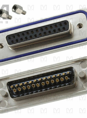 15-000633【CONN D-SUB RCPT 25POS PNL MNT】