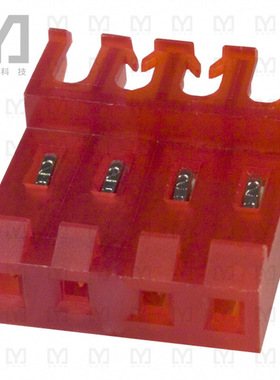 3-640601-4【CONN RCPT 4POS IDC 22AWG TIN】