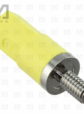 5700-4【ADAPT 8/32 SCRW TO BAN JACK YLW】