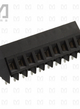 796689-9【TERM BLOCK 9POS 35DEG 5MM PCB】