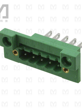 0710206【TERM BLK HEADER 5POS GREEN】