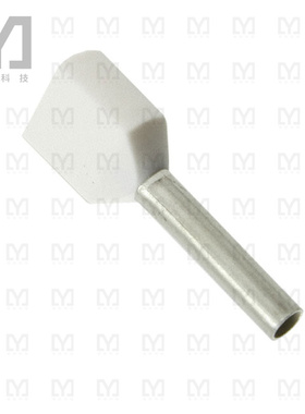 13102075【CONN FERRULE W TYPE 2X20AWG WHT】