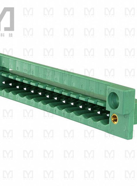0710293【TERM BLK HEADER 14POS GREEN】