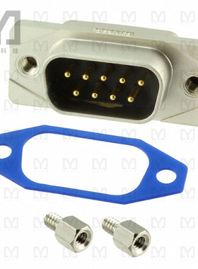 15-006443【CONN DSUB PLUG 9POS PNL MNT SLDR】