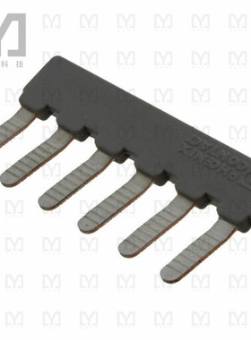 1733208【JUMPER TERM BLK 6POS FLAT PIN】