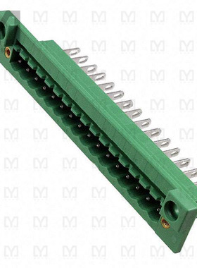 0710316【TERM BLK HEADER 16POS GREEN】