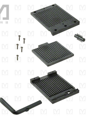 200-6315-9UN-1900【CONN SOCKET PGA ZIF 225POS GOLD】