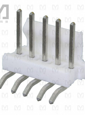 644875-5【CONN HEADER R/A 5POS 2.54MM】