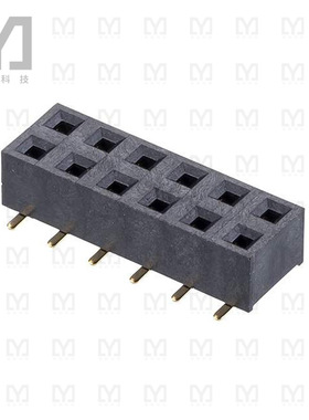 M20-7810645【CONN RCPT 12POS 0.1 GOLD SMD】