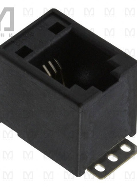 0855135004【CONN MOD JACK 4P4C VERT UNSHLD】