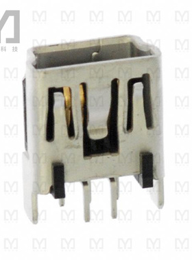 5000751517【CONN RCPT USB2.0 MINI B VERT】