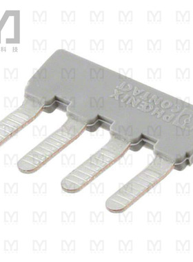 1733185【JUMPER TERM BLK 4POS FLAT PIN】