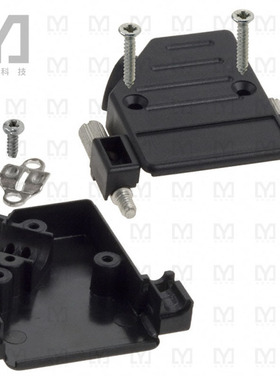 974-015-010R011【CONN BACKSHELL 15POS 40DEG BLACK】