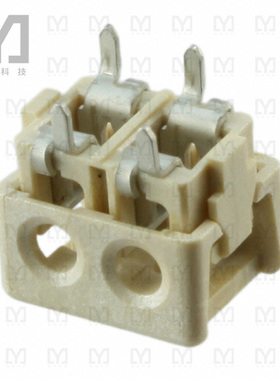 2106751-2【CONN WIRE IDC 2POS 18AWG PCB RA】