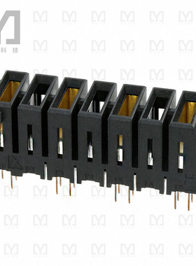 5-1747147-4【CONN RCPT 4POS 0.4 GOLD PCB】