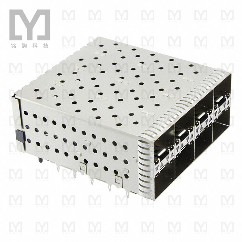 2007394-5【CONN SFP+ RCP W/CAGE 2X4 160P RA】