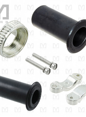 0409-201-2400【CONN CABLE CLAMP SZ24 SLVR】