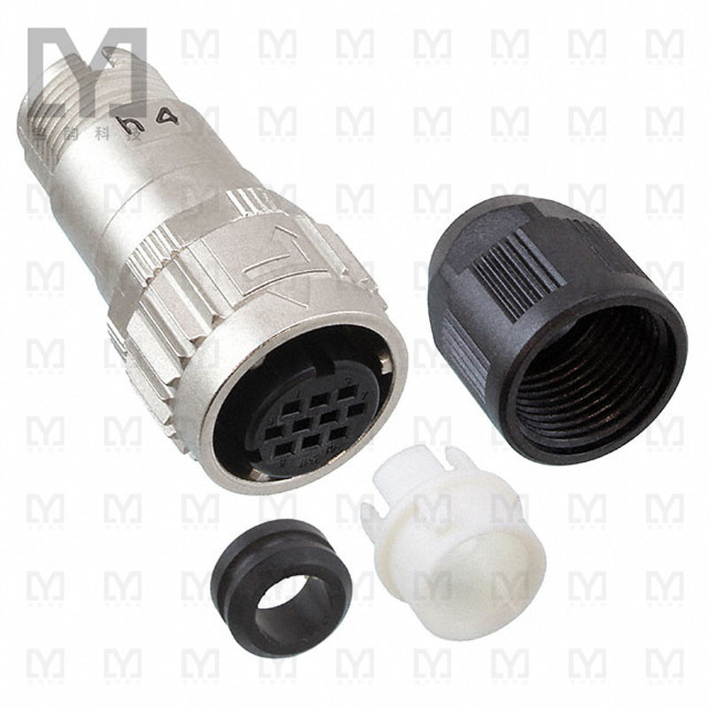 HR08D-12WPK-10SC【CONN PLG HSG FMALE 10POS INLINE】