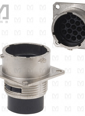 UT001619PH【CONN RCPT HSNG MALE 19POS PNL MT】