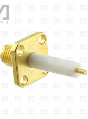 1052522-1【CONN SMA RCPT STR 50 OHM SOLDER】