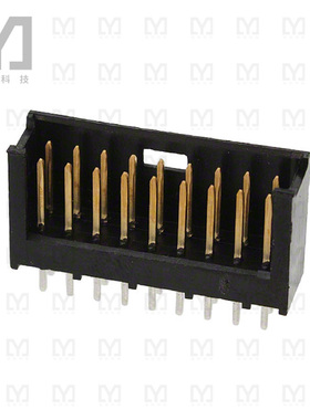 280509-2【CONN HEADER VERT 18POS 2.54MM】