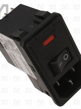 6609963-5【PWR ENT MOD RCPT IEC320-C14 PNL】