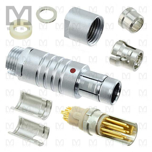 S31F1C-P08MFG0-5000【CONN PLUG MALE 8POS GOLD SOLDER】