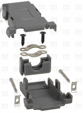 983-015-010R031【CONN BACKSHELL 15POS 180DEG GRAY】