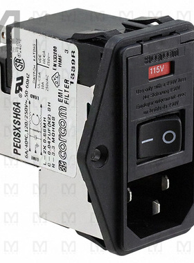 2-6609929-9【PWR ENT MOD RCPT IEC320-C14 PNL】