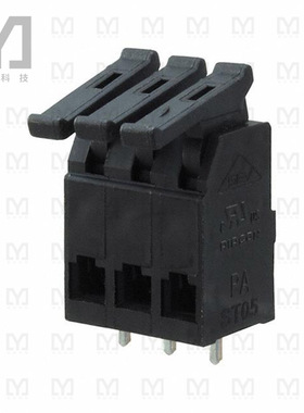 AST0550302【TERM BLK 3POS SIDE ENTRY 5MM PCB】