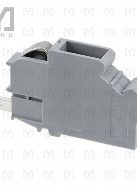 0706032【TERM BLK SCREW CLAMP 1POS GRAY】