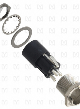 SL173MX【CONN RCPT MALE 3POS SILVER SLDR】