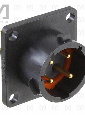 UTS012D4P【CONN RCPT MALE 4POS SOLDER】