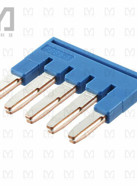 3036903【JUMPER TERM BLK 5POS FLAT PIN】