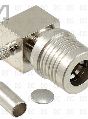 1408336-1【CONN QMA PLUG R/A 50 OHM SOLDER】