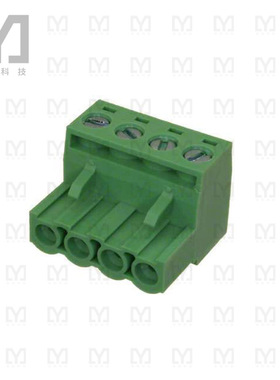 0395305004【TERM BLOCK PLUG 4POS STR 5.08MM】