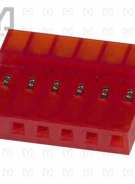 3-640433-6【CONN RCPT 6POS IDC 22AWG TIN】