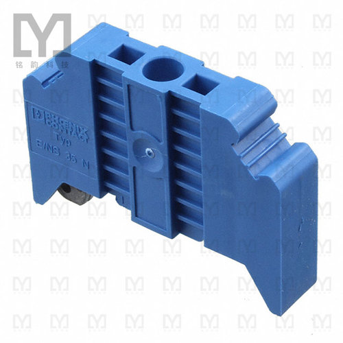 0804376【CONN TERM BLK END CLAMP BLUE】
