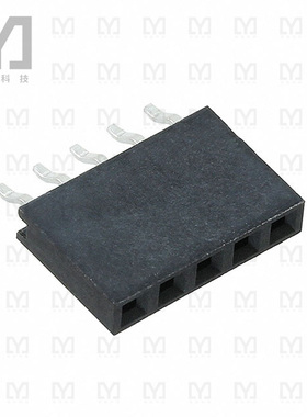 M20-7910542R【CONN RCPT 5POS 0.1 GOLD SMD R/A】