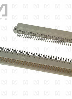 5536356-5【CONN DIN PLUG 96POS PCB RA GOLD】