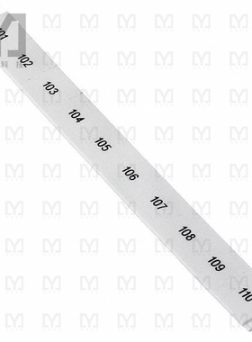 1053014:0101【ZACK STRIP 10-SECTION WHITE】